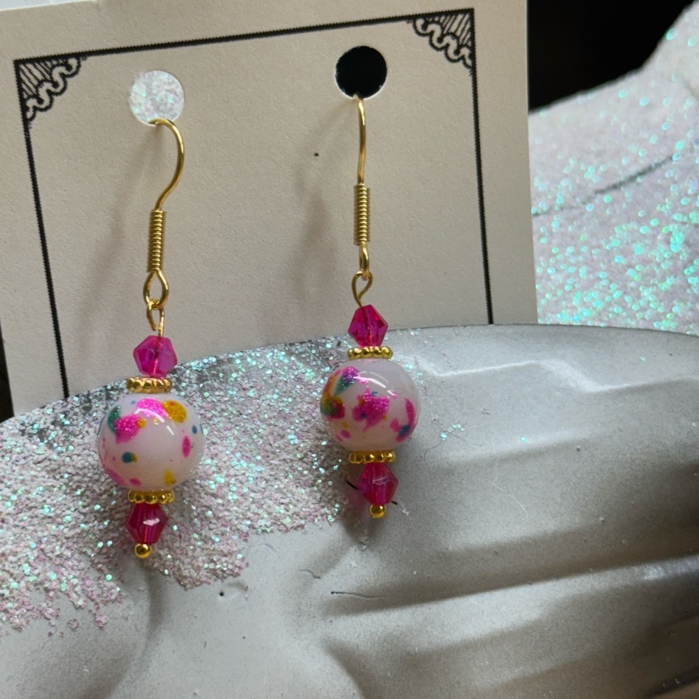 Colorful Beaded Earrings 2/$22 - Picture 2 of 4